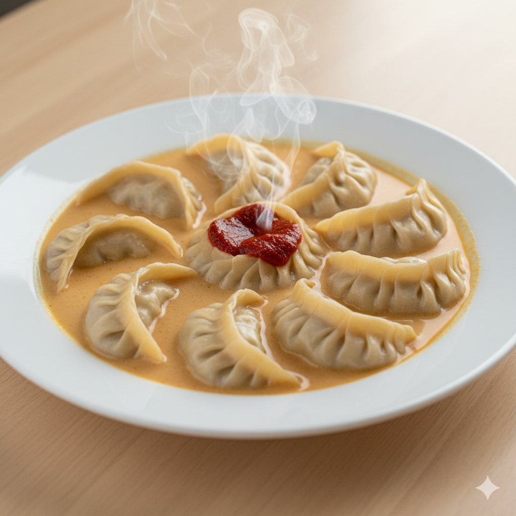 Amako Steamed Momo (Chicken)